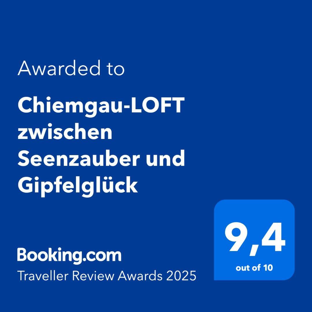 Apartment Chiemgau-loft Zwischen Seenzauber Und Gipfelglueck *